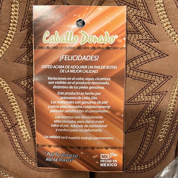 NEWGolden horse This product is made by artisans from León, Gto.MADE IN MEXICO - Picture 6 of 8